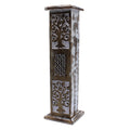 White Washed Incense Holder – Smoke Tower – NooEdge UK
