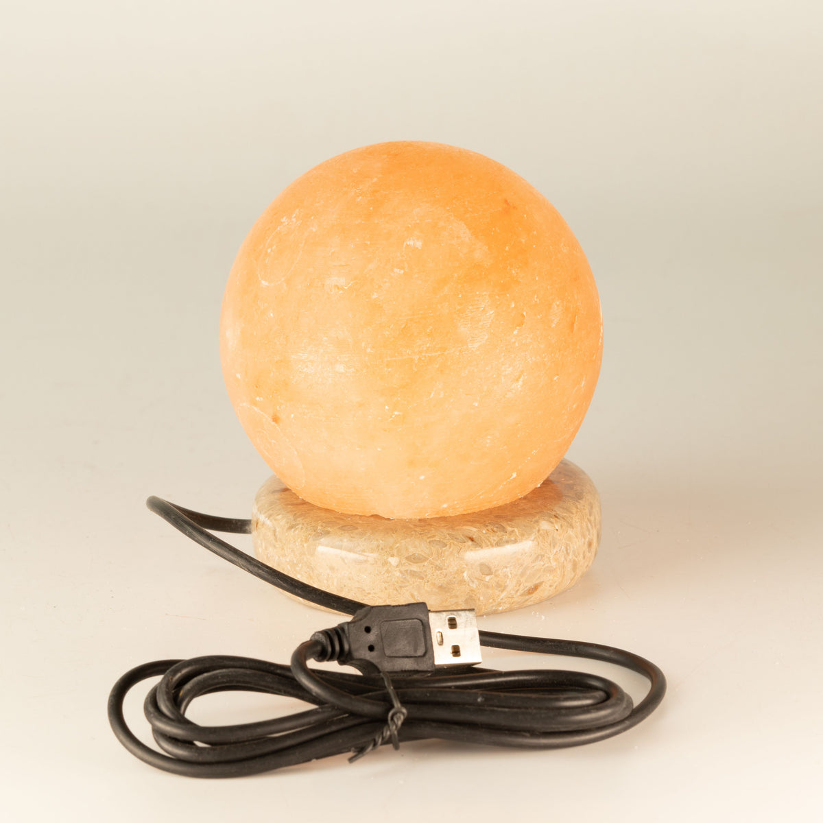 Quality USB Ball Salt Lamp – 8 cm (single), NooEdge UK