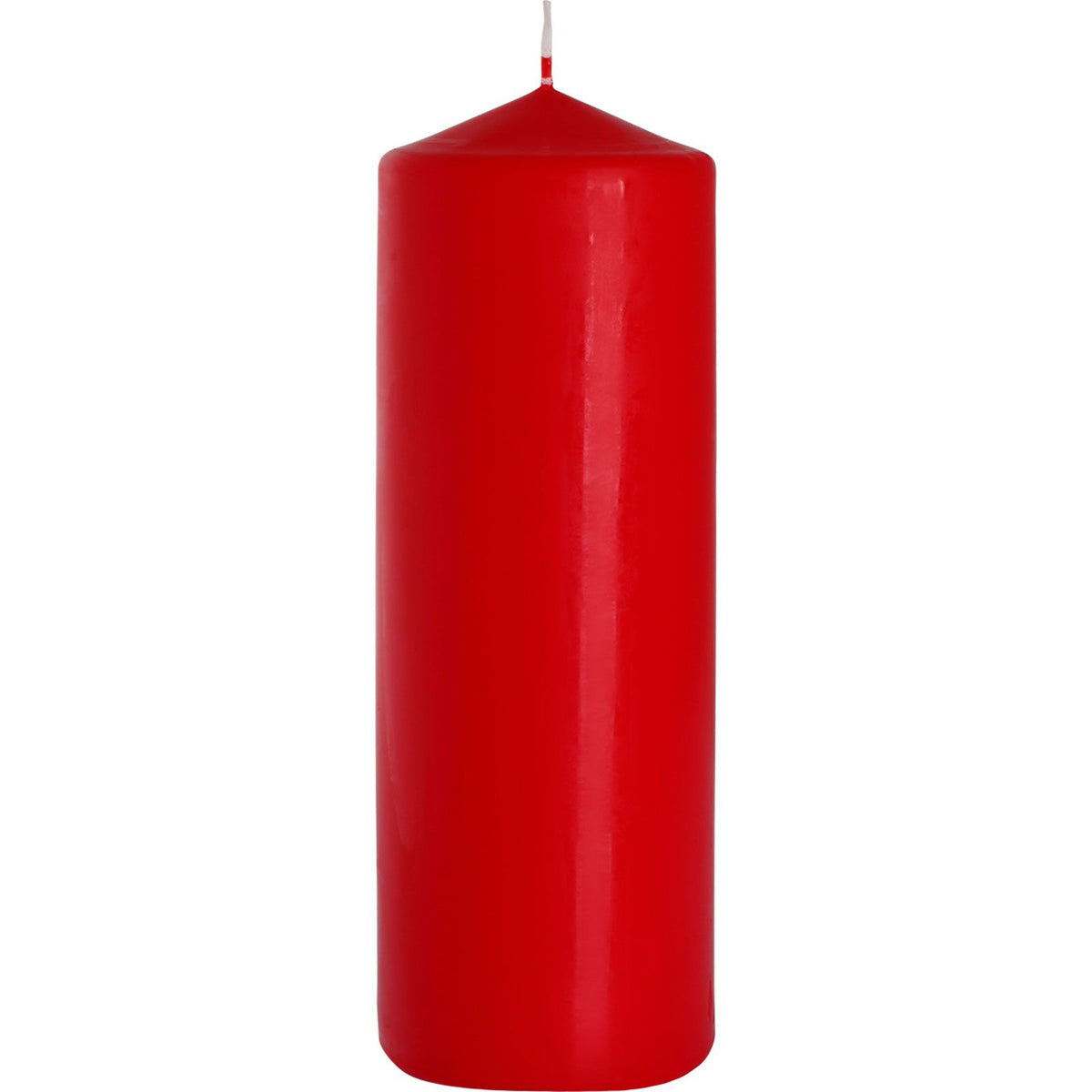 Pillar Candle 80x250mm – Red, NooEdge UK