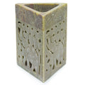 Triangle Soapstone Oil Burner 11x9cm – Elephant – NooEdge UK