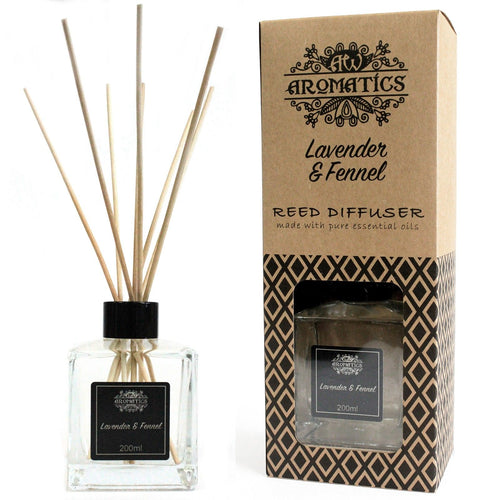200ml Lavender & Fennel Essential Oil Reed Diffuser – NooEdge UK