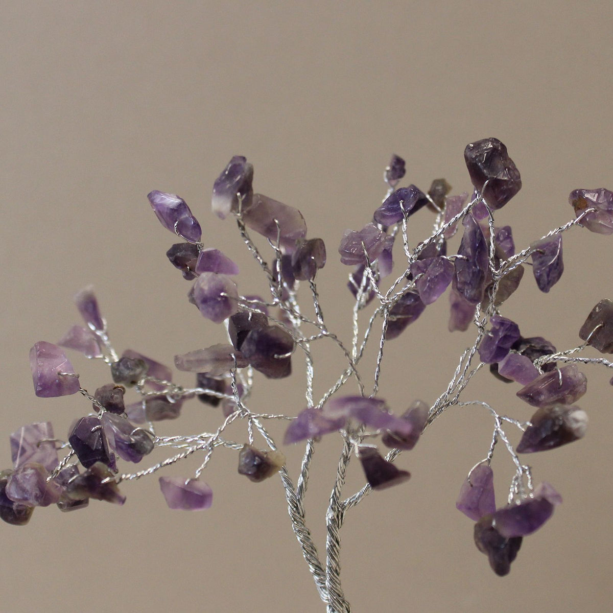 Gemstone Tree with Orgonite Base 80 Stone – Amethyst, NooEdge UK