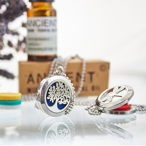 Aromatherapy Jewellery Necklace – Yoga Chakra 30mm – NooEdge UK