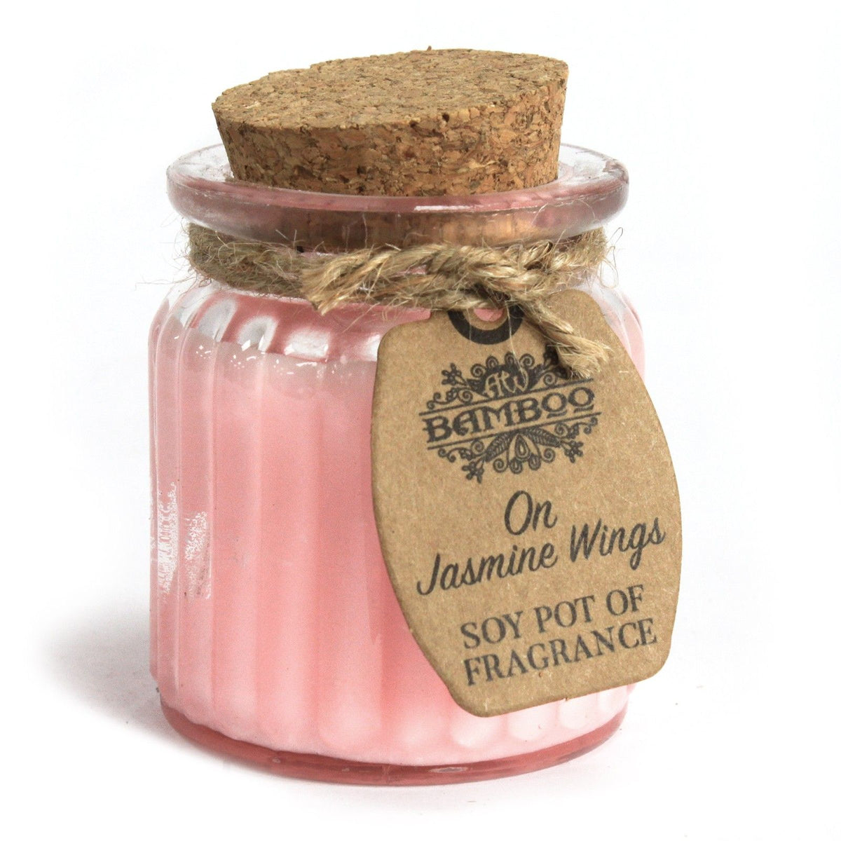 Soy Pot Fragrance Candle – On Jasmine Wings, NooEdge UK