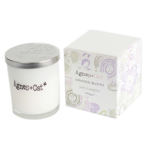Agnes + Cat Votive Candle – Japanese Bloom, NooEdge UK