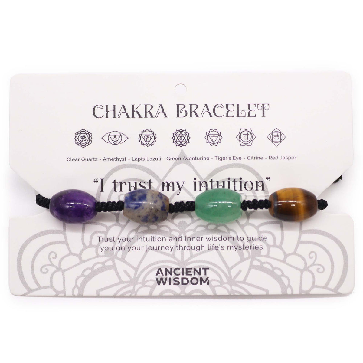 Chakra String Bracelet – Beads, NooEdge UK