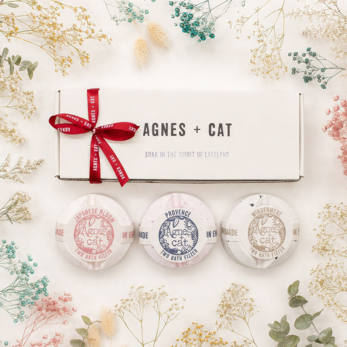 Agnes + Cat Bath Fizzer Gift Set – Lakeland Favourites, NooEdge UK