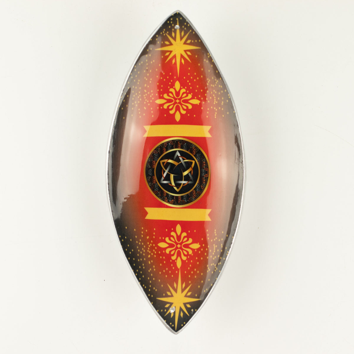 Enamel Incense Bowl Aluminium – Pagan Triquetra, NooEdge UK