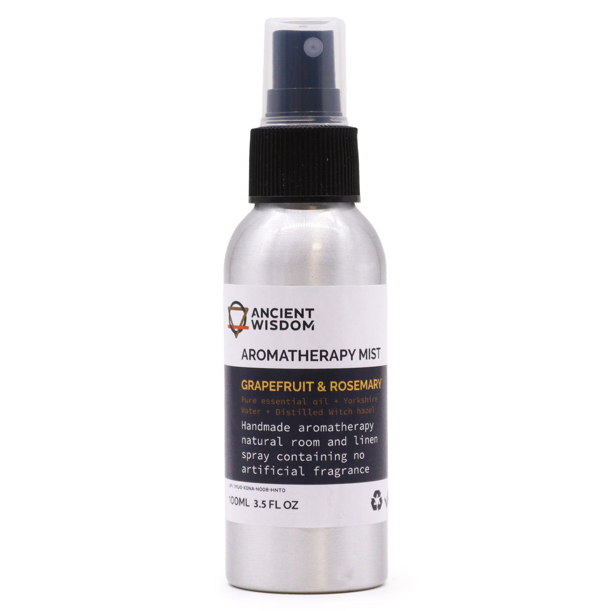 100ml Essential Oil Mist – Grapefruit and Rosemary, NooEdge UK
