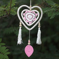 Dream Catcher – Medium Pink Heart in Heart, NooEdge UK