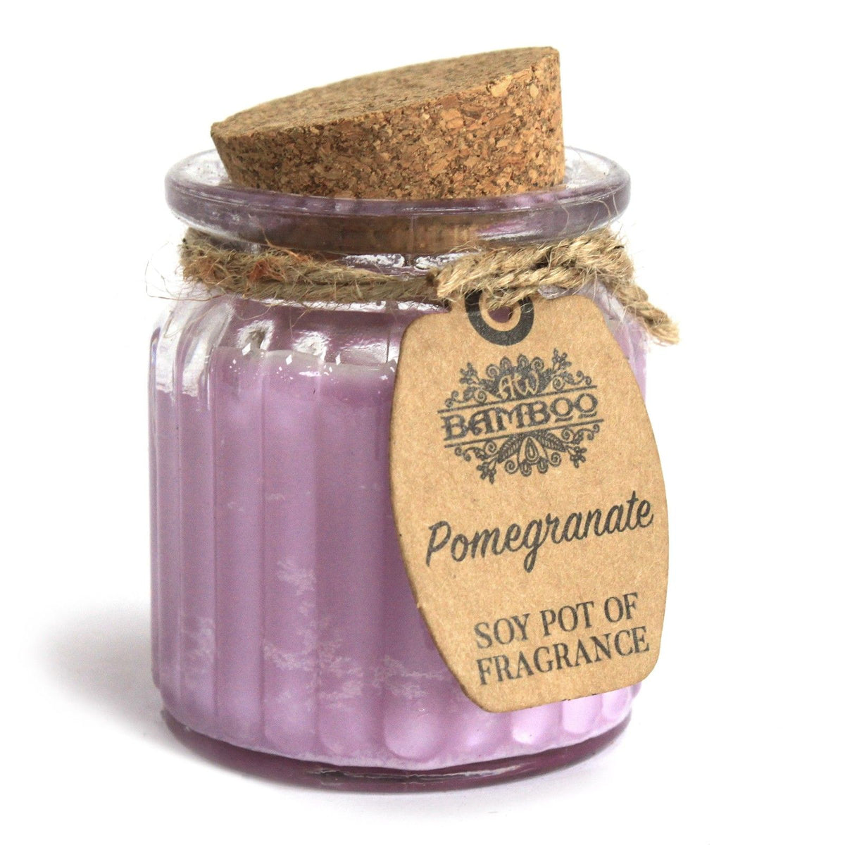Soy Pot Fragrance Candle – Pomegranate, NooEdge UK
