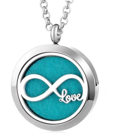 Infinity Love Necklace Gift Set close-up, NooEdge UK