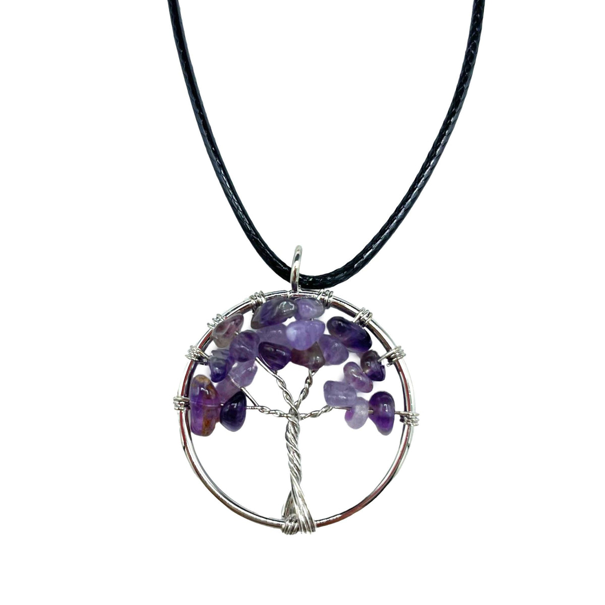 Tree of Life Pendant – Amethyst, NooEdge UK
