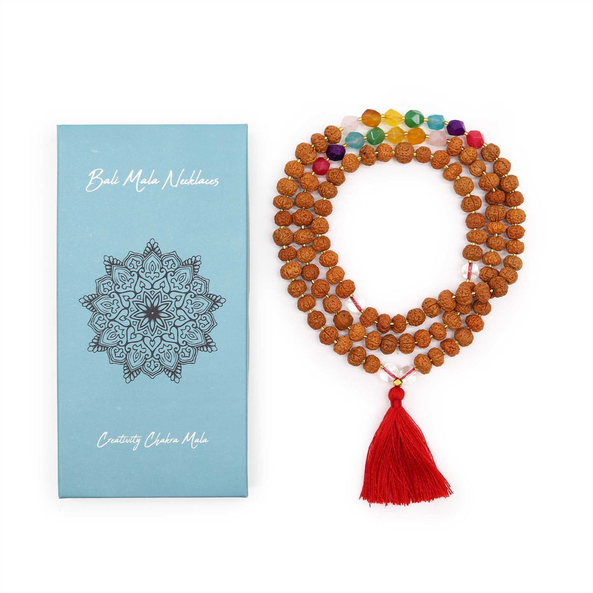Bali Mala Necklace – Creativity Chakra, NooEdge UK