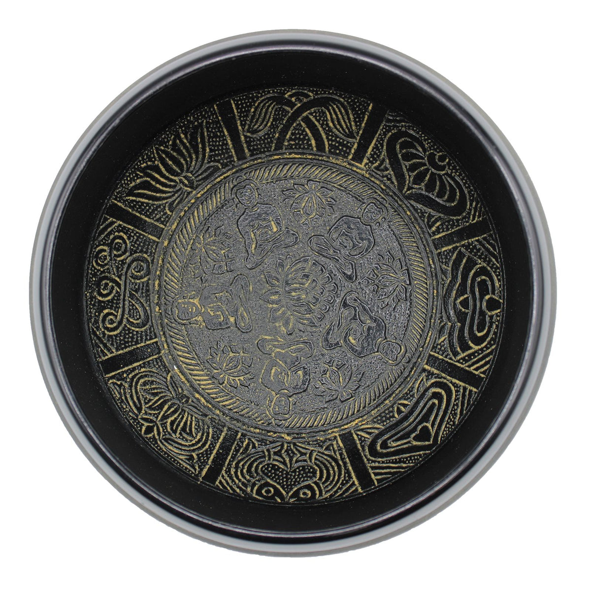 Extra Loud – Singing Bowl Five Buddha close-up, NooEdge UK