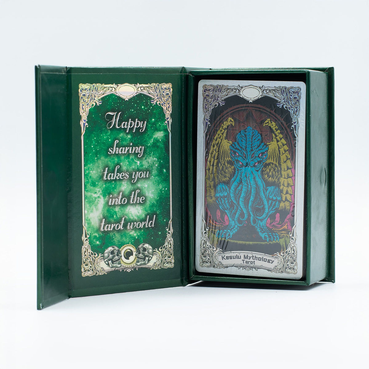 Foil Tarot Card Set Kesulu Mythology – front view, NooEdge UK