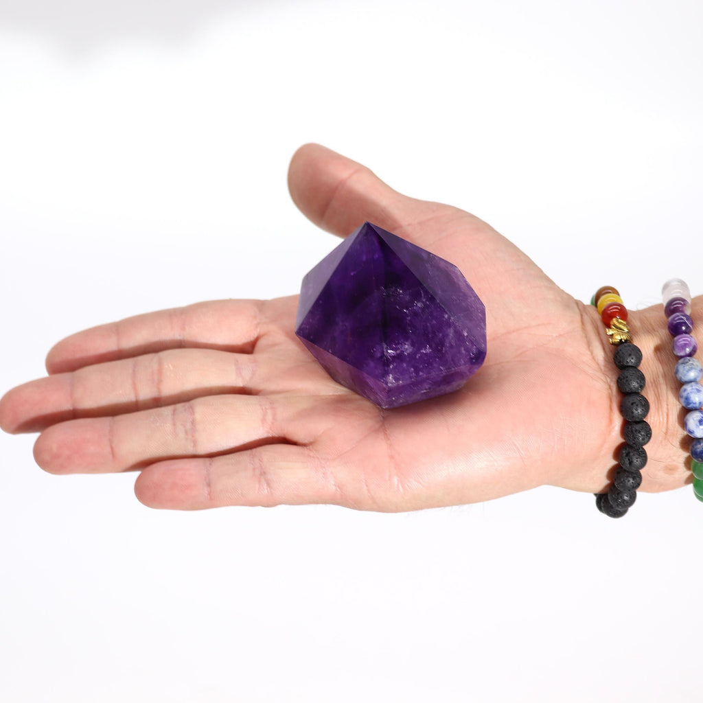 Medium Rich Colour Amethyst Points (approx 5.5 – 6.5cm) – NooEdge UK