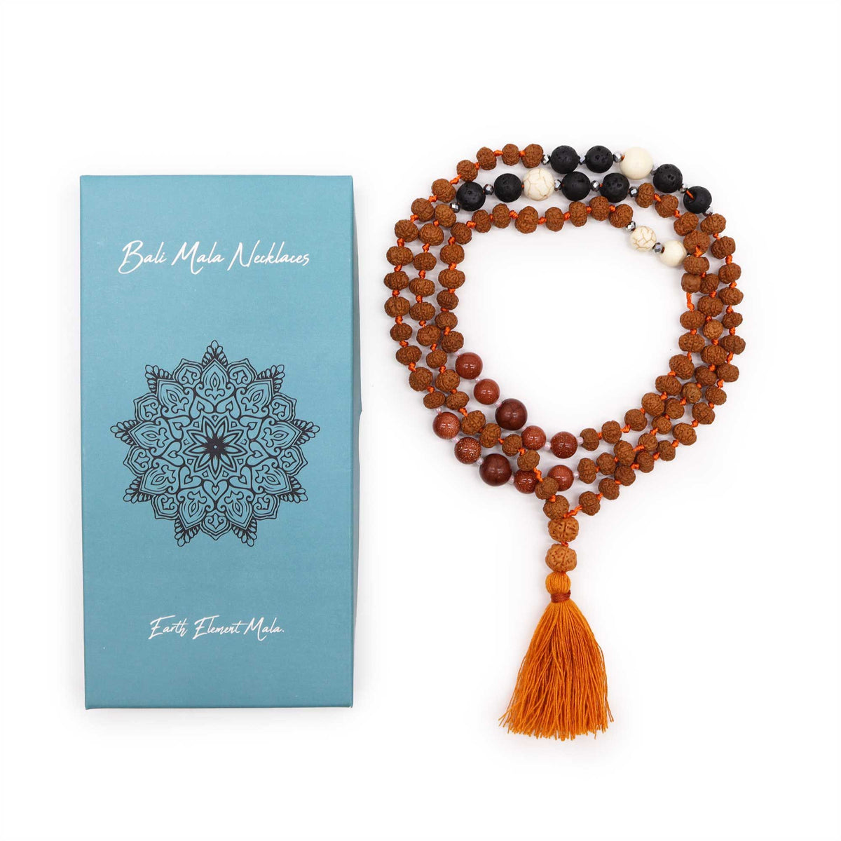 Bali Mala Necklace – Earth Element, NooEdge UK