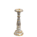 Small Candle Stand – White Gold, NooEdge UK