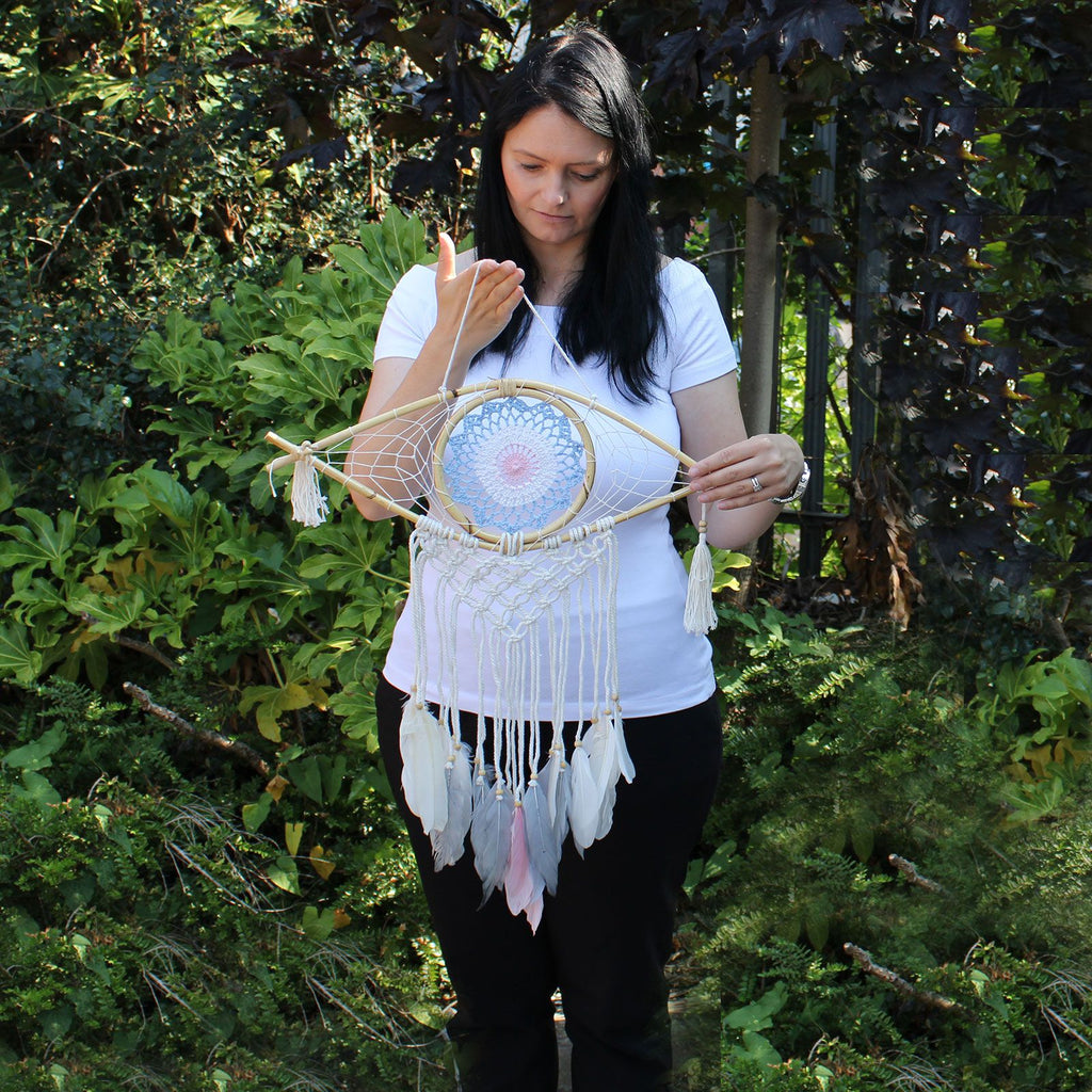 Protection Dream Catcher – front view, NooEdge UK