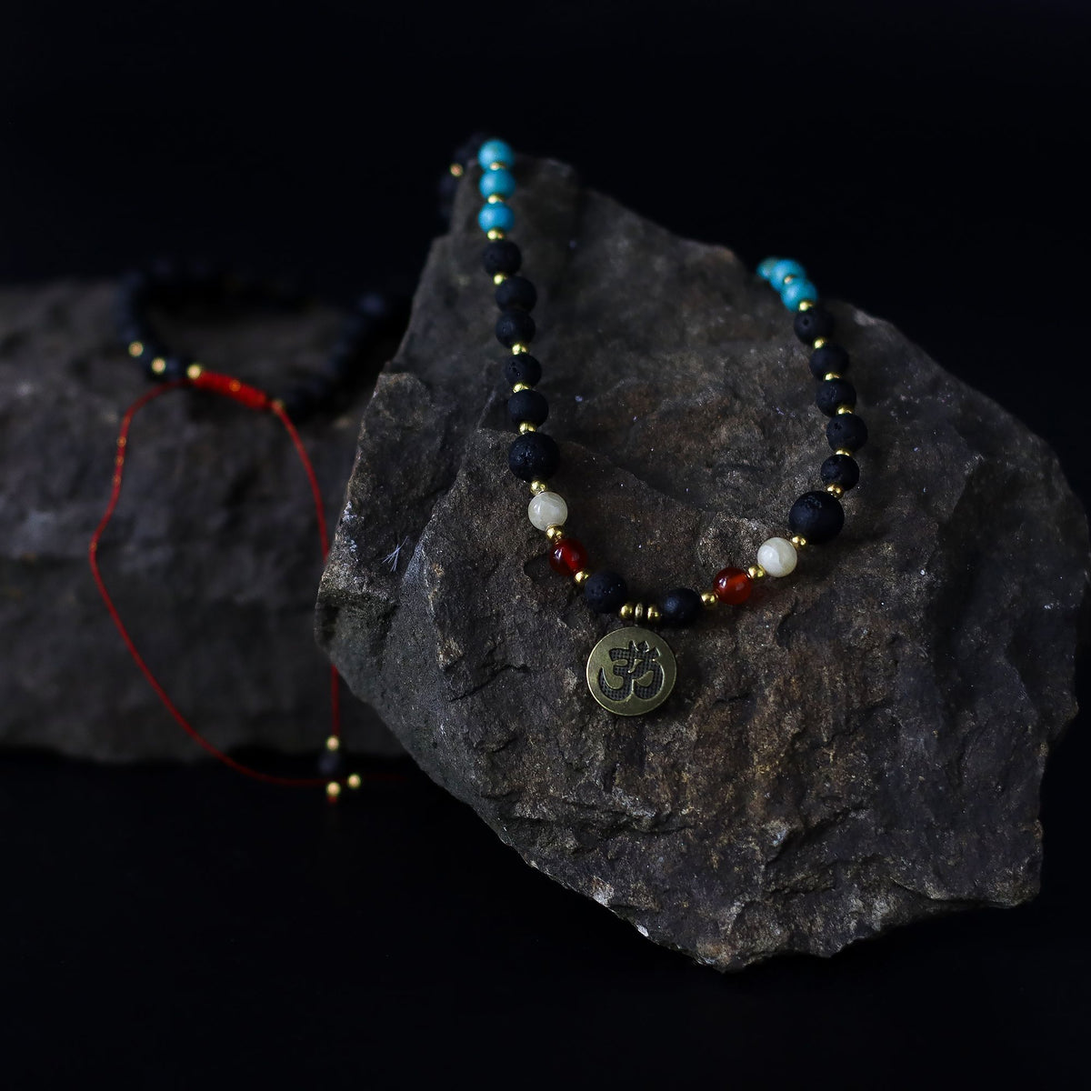 Essence of the Volcano Necklace – alternate angle, NooEdge UK