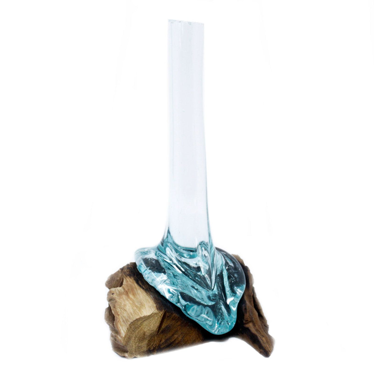 Molten Glass on Wood – Vase, NooEdge UK