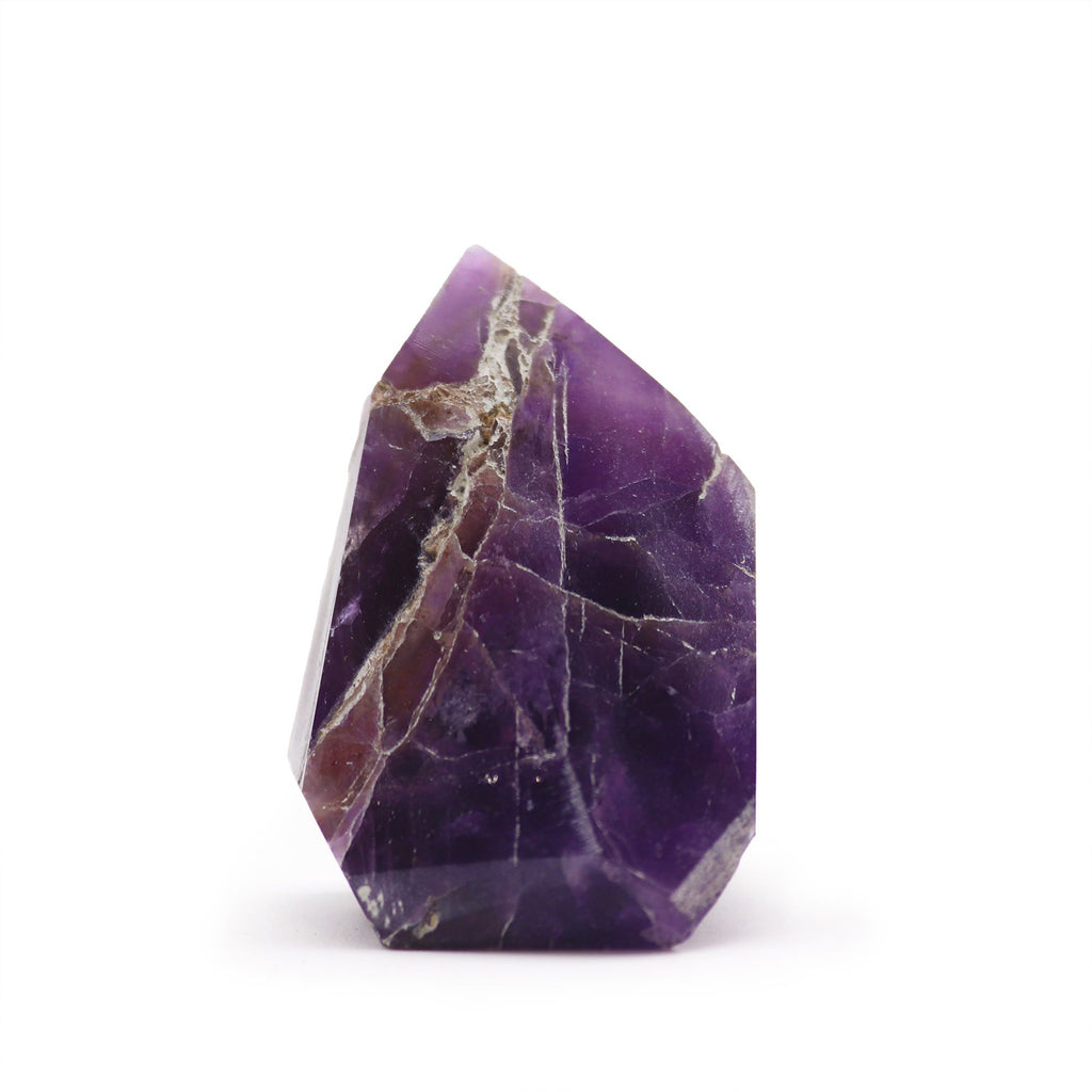 Gemstone Points approx 6cm (0.5KG) – African Amethyst (approx 8 pieces – NooEdge UK