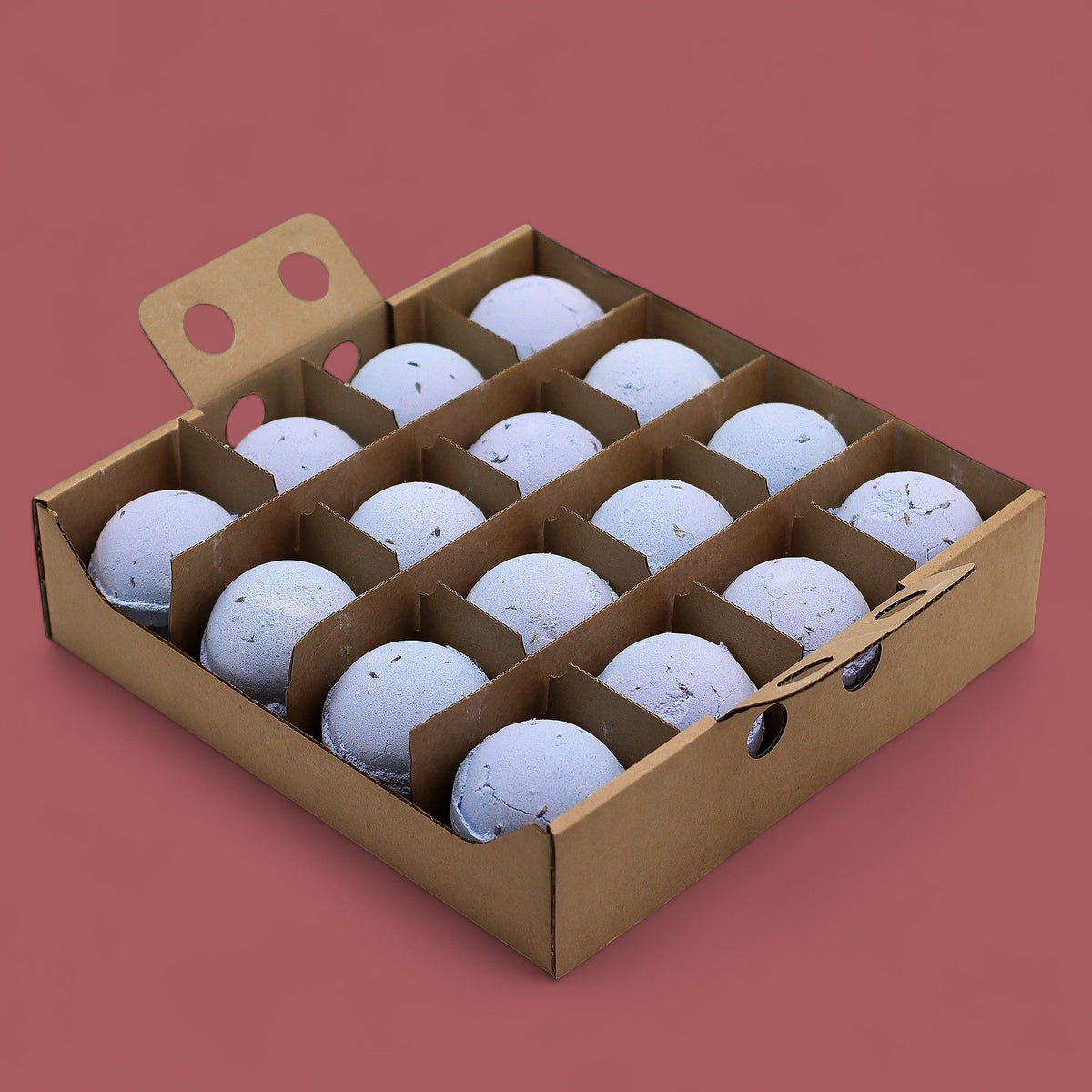 Set of 3 Lavender & Seeds Bath Bombs detail, NooEdge UK