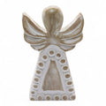 Mango Wood Angel – Whitewash, NooEdge UK