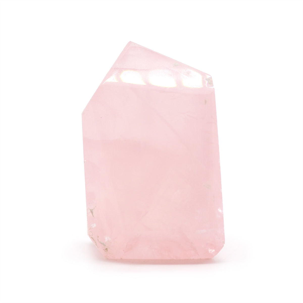 Gemstone Points 6cm (0.5KG) – Indian Rose Quartz (8 pieces), NooEdge UK