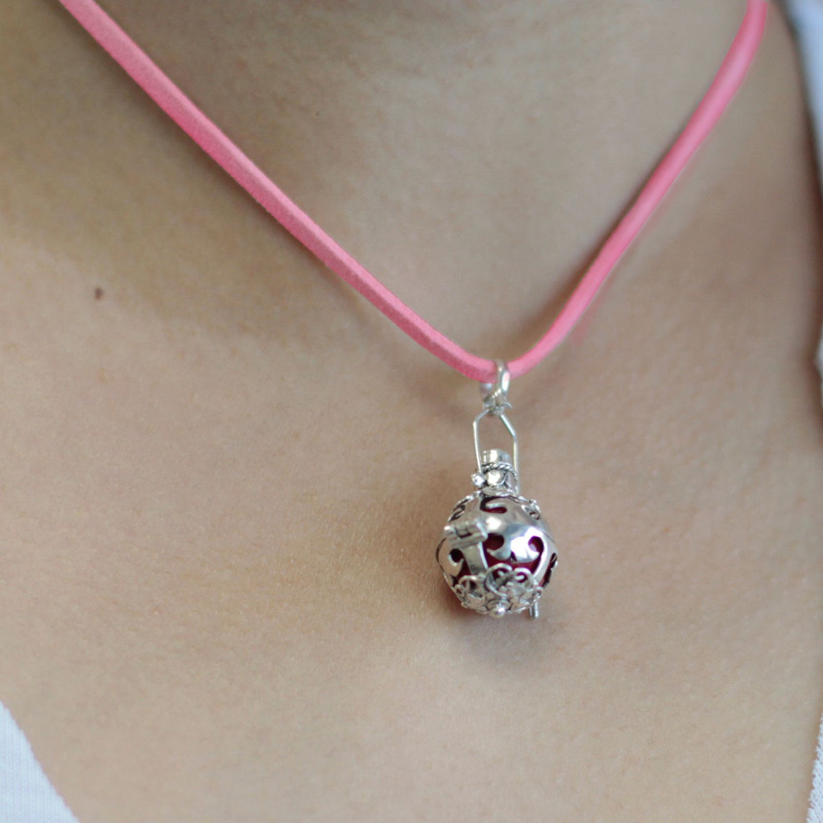 Silver Angel Bell Charm – Seduction 16mm, NooEdge UK