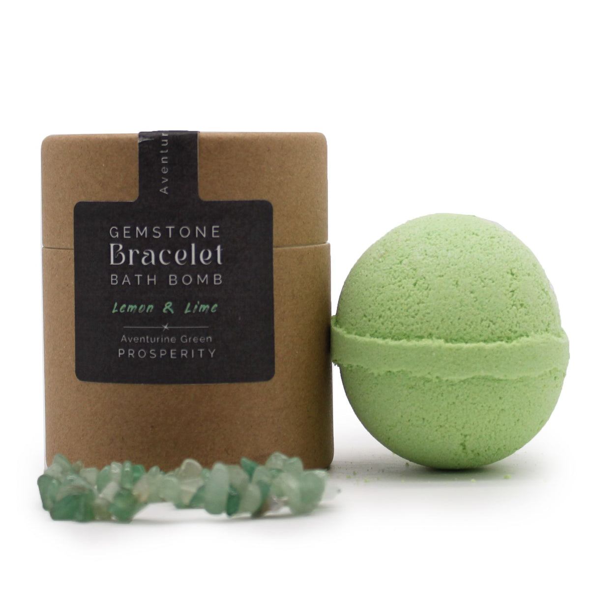 Gem Bracelet Bath Bomb – front view, NooEdge UK